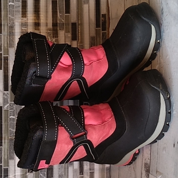 Lands End YTH snow tech boots 5 blossom pink 💗 - Picture 1 of 6